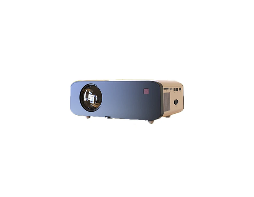

New Wholesale LED Portable Projector Home Use for Phone for Bedroom Built in Speaker 4K 1080P Supported, White&black