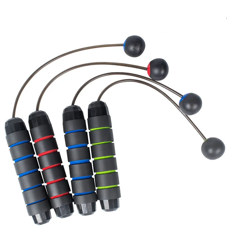 

Indoor Cordless Jump Rope Weighted Ropeless Jump Rope With Short Adjustable Bod Ropes