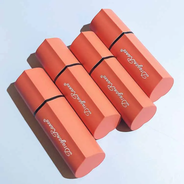 

Dragon Ranee Wholesale Vegan Cruelty Free Long Lasting Waterproof Matte Shining Lip Stick, 6 colors