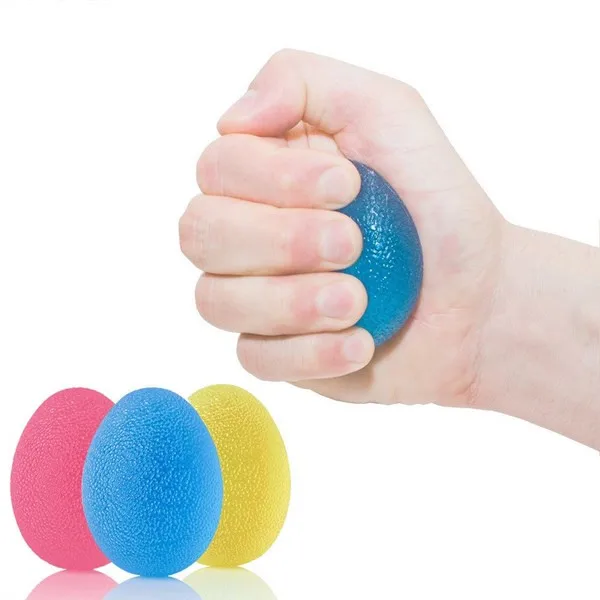 Silicone Grip Hand Finger Massage Ball Transparent Eggshaped Vent Ball Buy Silicone Hand Ball