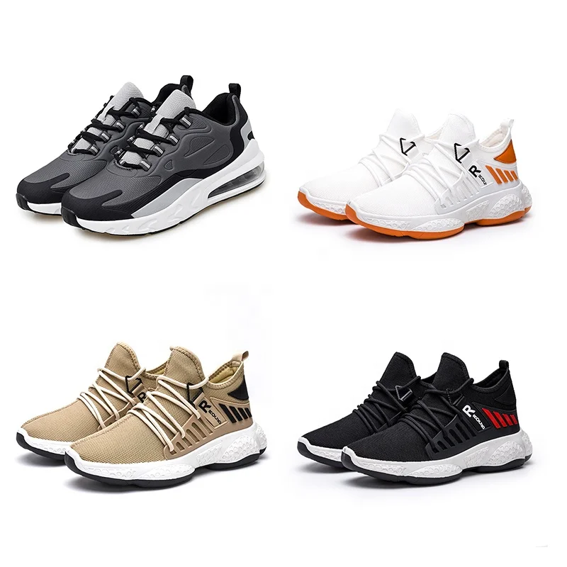 

China low price comfortable walking new model shoes sneaker sport clean used stock lots casual shoes