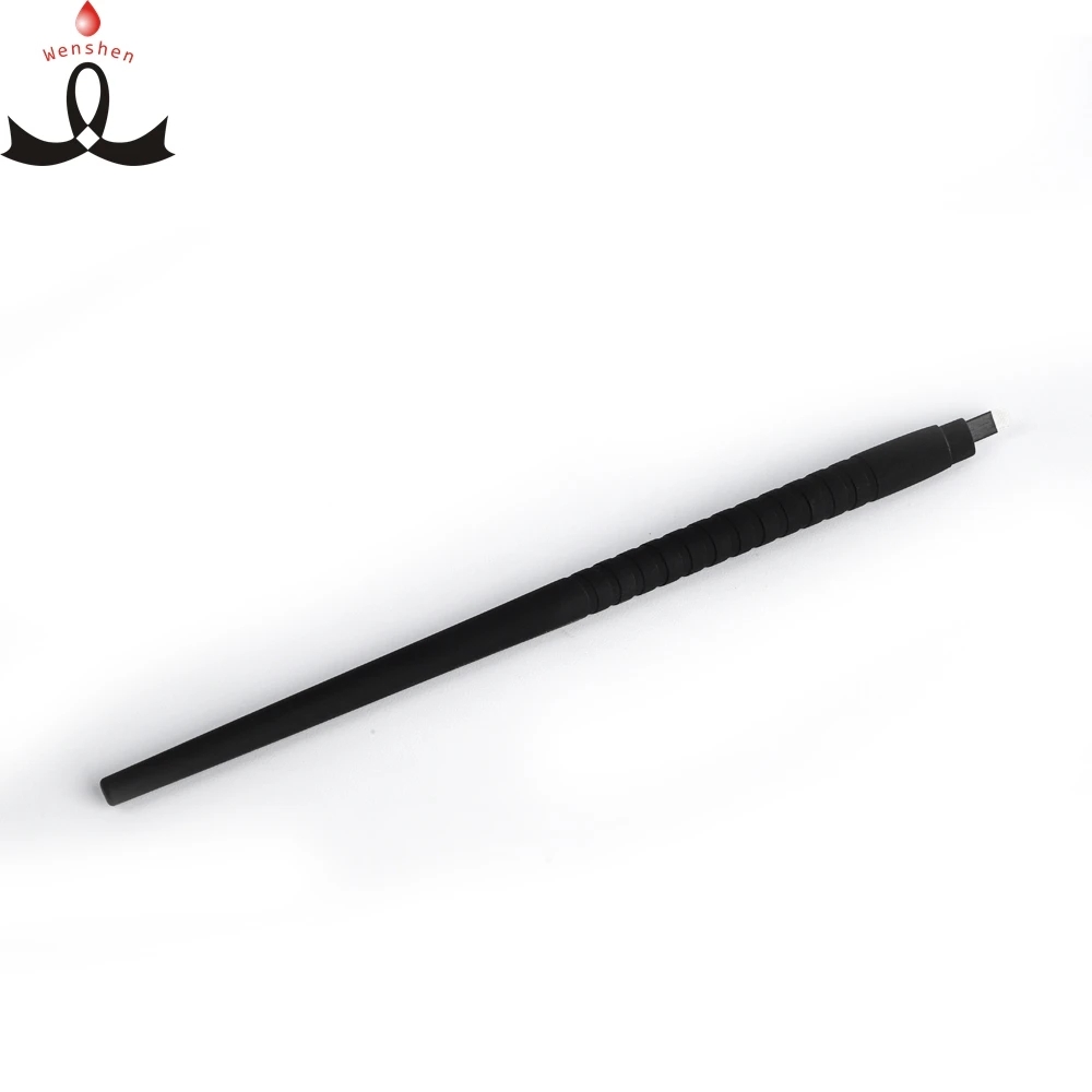 

Lushcolor OEM Nami Black 0.16mm 18U Microblading Disposable Tool 3D Microblade Eyebrow Pen Kit