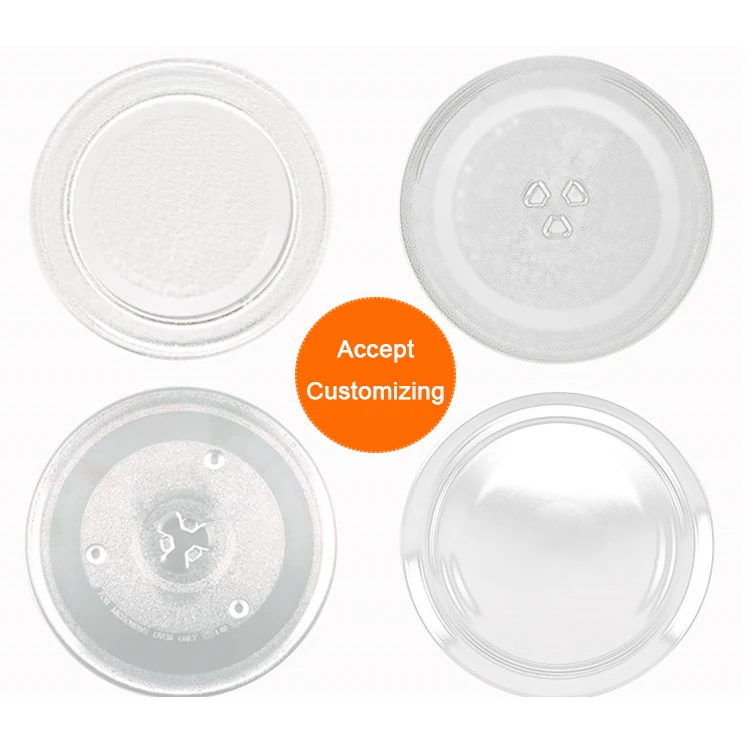 
Customizing Small S.S G.E and Universal Round Turntables Microwave Oven Parts Glass Plates 