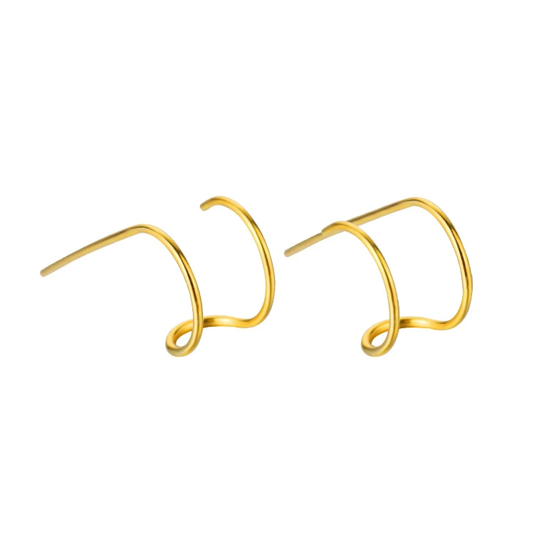 925 Sterling Silver Earrings the New Fashionable Sterling Silver Earrings for Women Are Simple and Cool