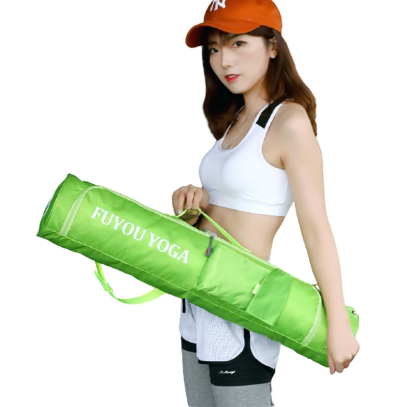 

In-Stock Supply Multi Purpose Canvas Large Capacity One-shoulder Handbag Yoga Mat Travel Bag, 5 color