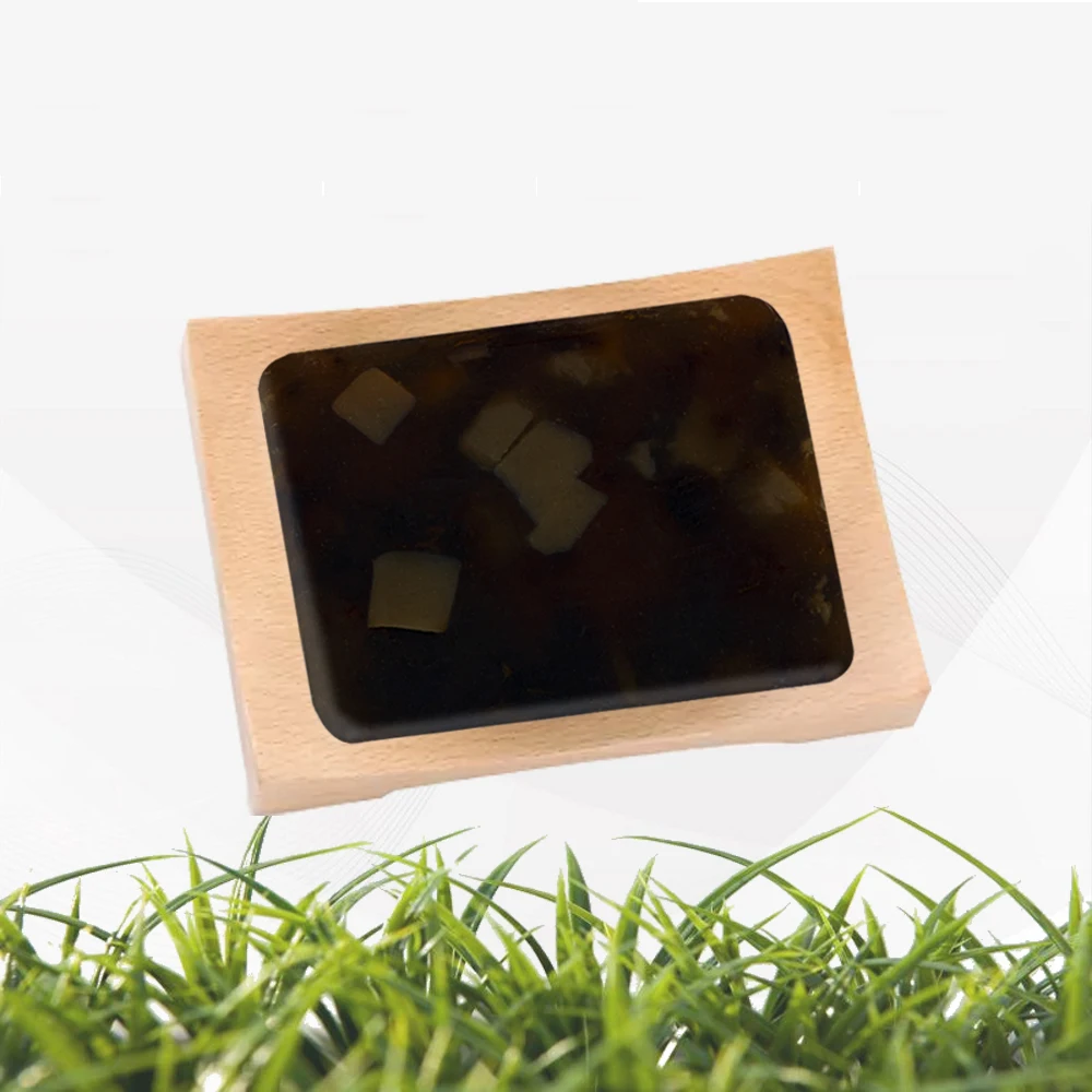 

Private Label 100g Ghana Natural Organic Raw African Black Soap For Skin Care