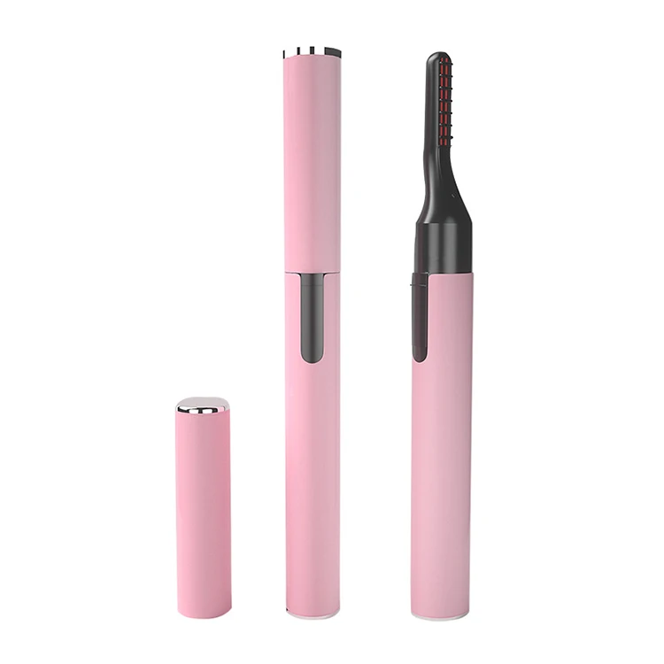 

Deery Brilliant Electronic Heated Custom Logo Wide Beauty 2 In1 Pink Mini Eyelash booster Curler