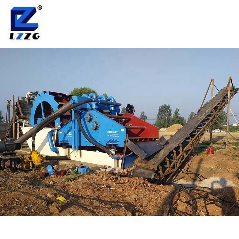 
The China top brand LZZG best sell factory mining construction sand gravel silica sand washer sand washing machine 