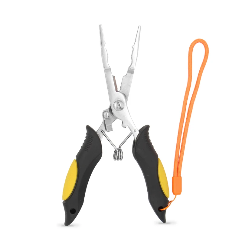 

2021 Best Selling Stainless Steel Hand Tool Outdoor Fishing Line Cutter Remover Hook Fishing Pliers Set, Orange/red/yellow/blue