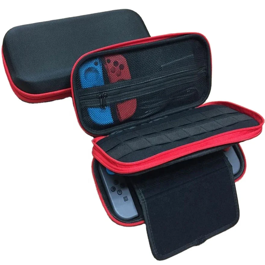 

Popular Beauty waterproof hard case EVA bag durable zipper pouch case for switch lite, Any color