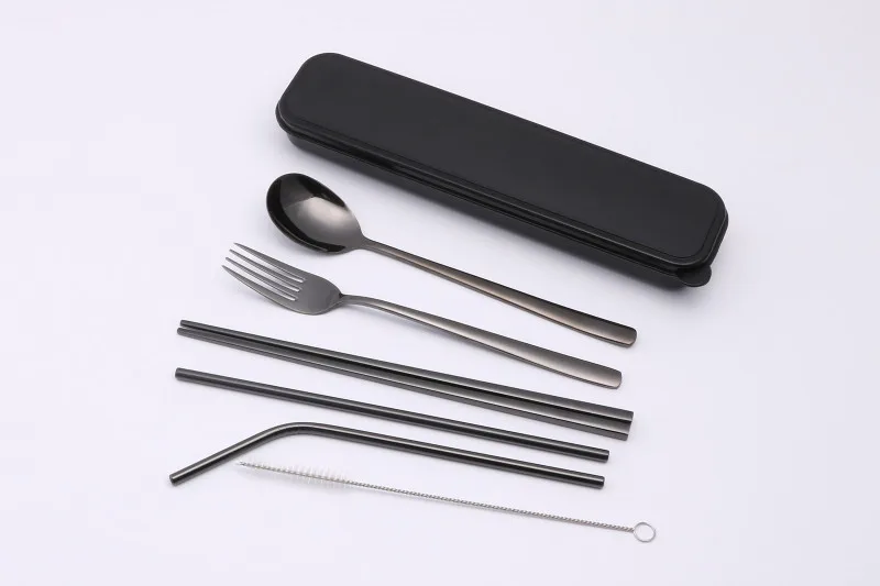 Outdoor Cutlery Set Stainless Portable Camping Cutlery Set Nordic