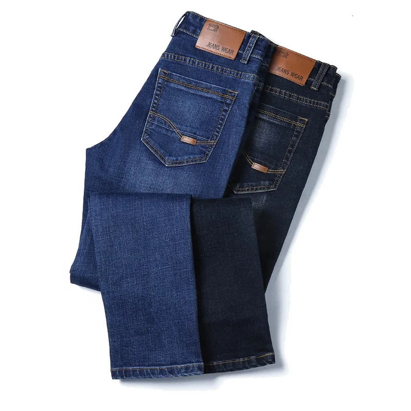 

Cheap jeans for men bulk wholesale jean pants slim fit jeans men designer stretch denim blue and black color OA support, 4 colors