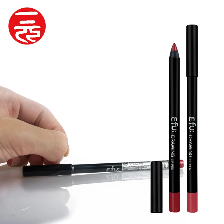 

Fashion Packaging Explosive Makeup 6 Color Mixing Deep Brown Pencil Waterproof Lipstick Pen lip liner