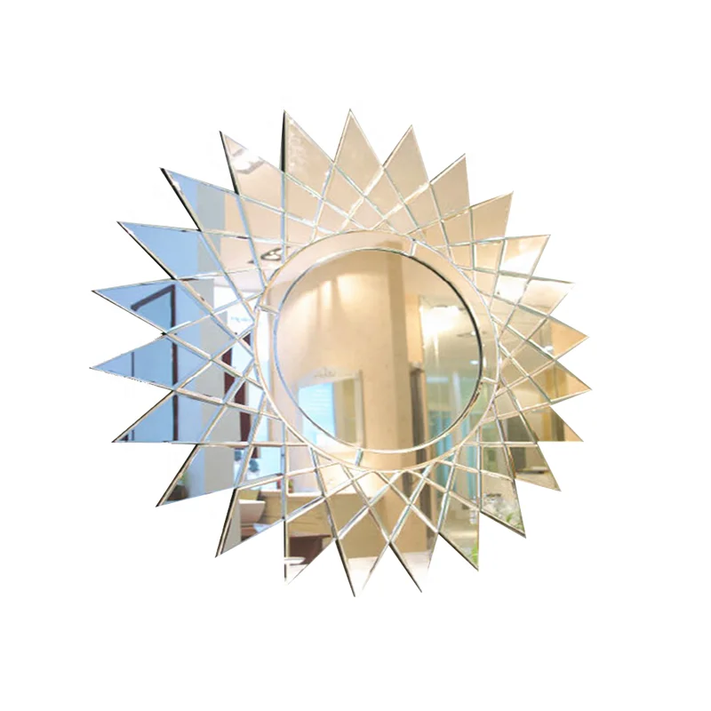 

Modern Home Living Room Round Wall Decorative Mirror