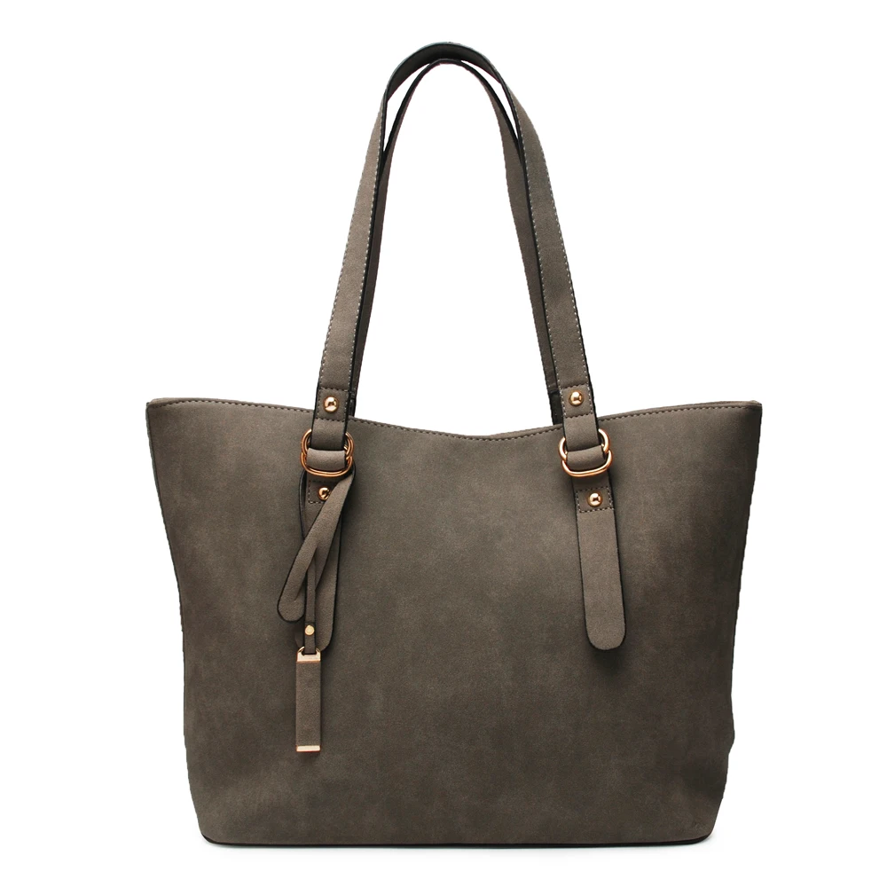 

Wholesale Retro Frosting Dull Polish Ladies Tote Bag DOM113-1201