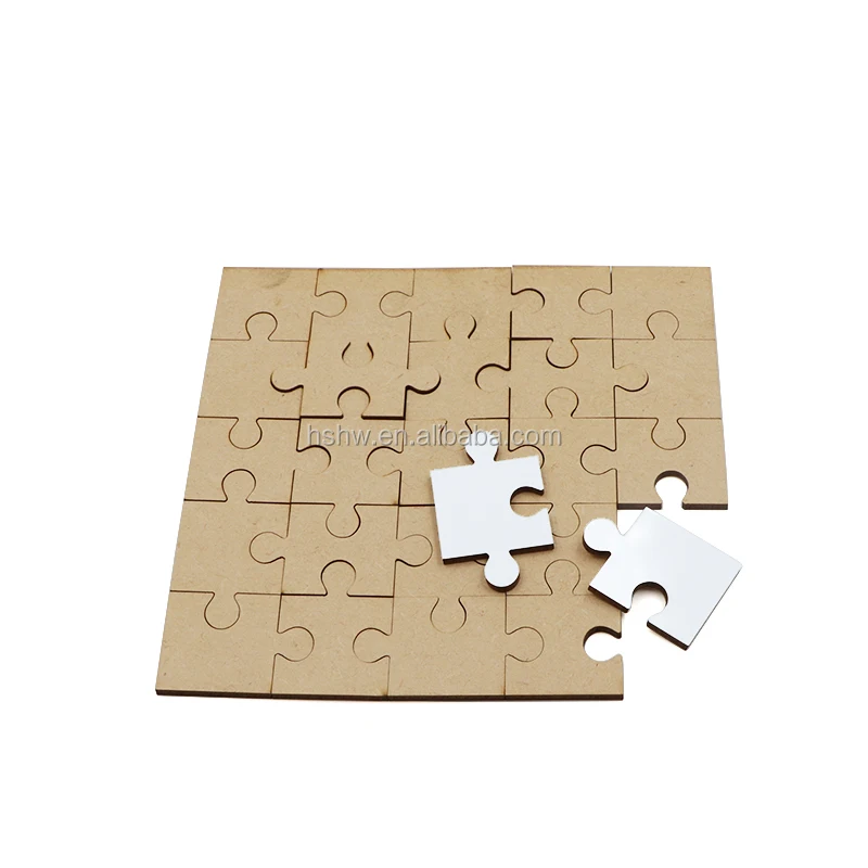 
Blank Sublimation Heat Transfer MDF Jigsaw Puzzle Board 
