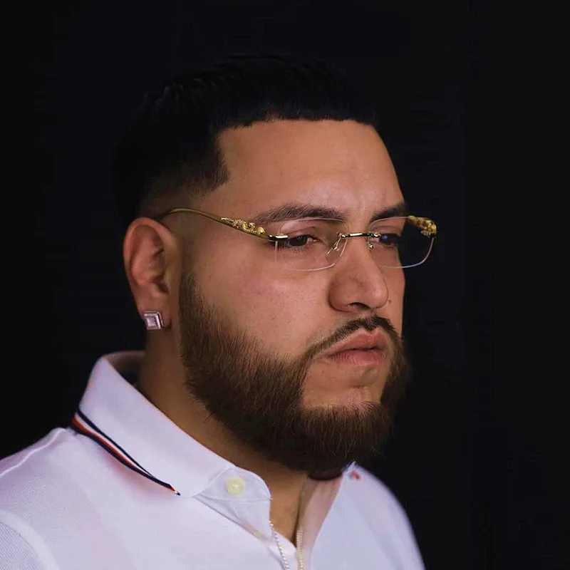 

Wholesale Designer Women Famous Brands Rimless Leopard Shades Sunglasses Unisex