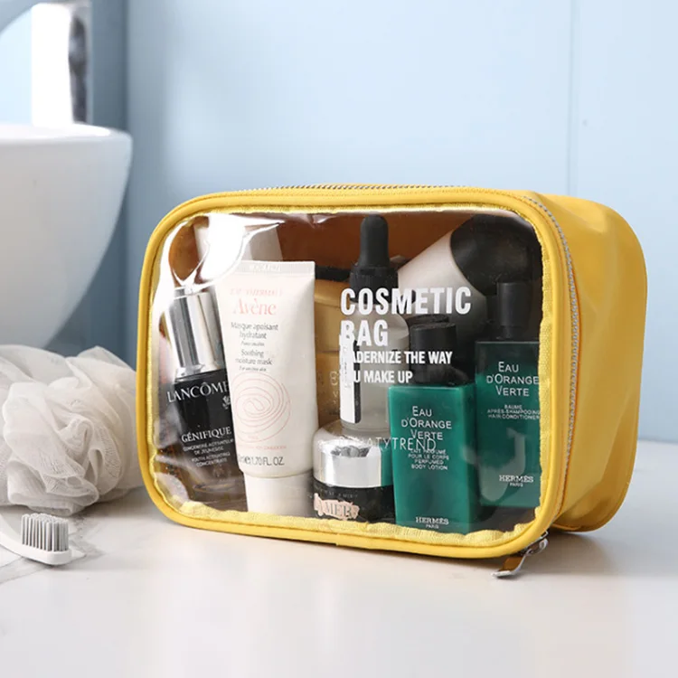 

Wholesale Hot Selling Custom Logo Recycled Fashion Woman Brush Personalised Make Up Bag, Customized color