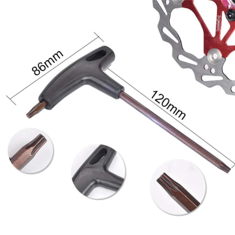 

FMFXTR T25 Plum Wrenches Mountain Cycling Bumper Discs Brake Discs bike Screws Bicycle tools