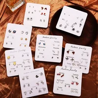 

Fashion week custom stud earrings set For Women Wholesale N911110