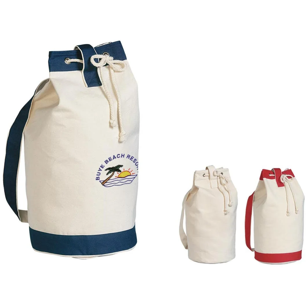 

Heavy Canvas Cotton Boat Tote Bag Sailor Mariner Seaman Backpack