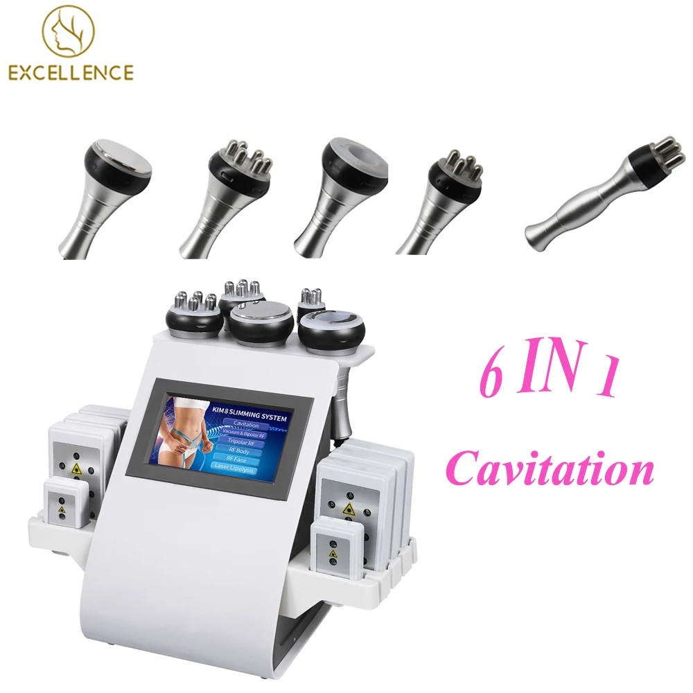 

Portble cavitation RF slimming machine for cellulite reduction