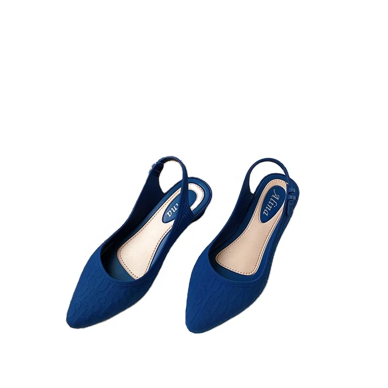 

Ladies' Waterproof Sandal Wedges Pvc Sandals Comfortable Breathable Sandals outside dress slip on shoes for women