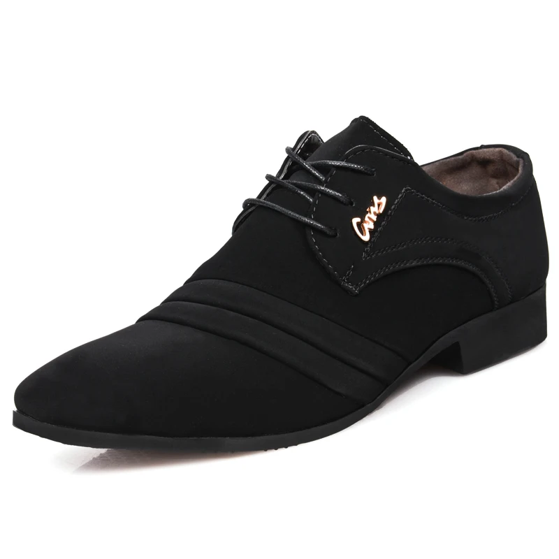 

Low Price Breathable Plus Size Custom Formal Leather Casual Shoes For Men