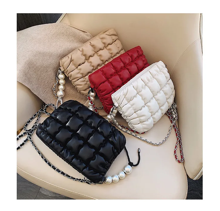 

2021 Ladies Luxury Shoulder Hand Bags Popular Handbags Chain Purses For Women