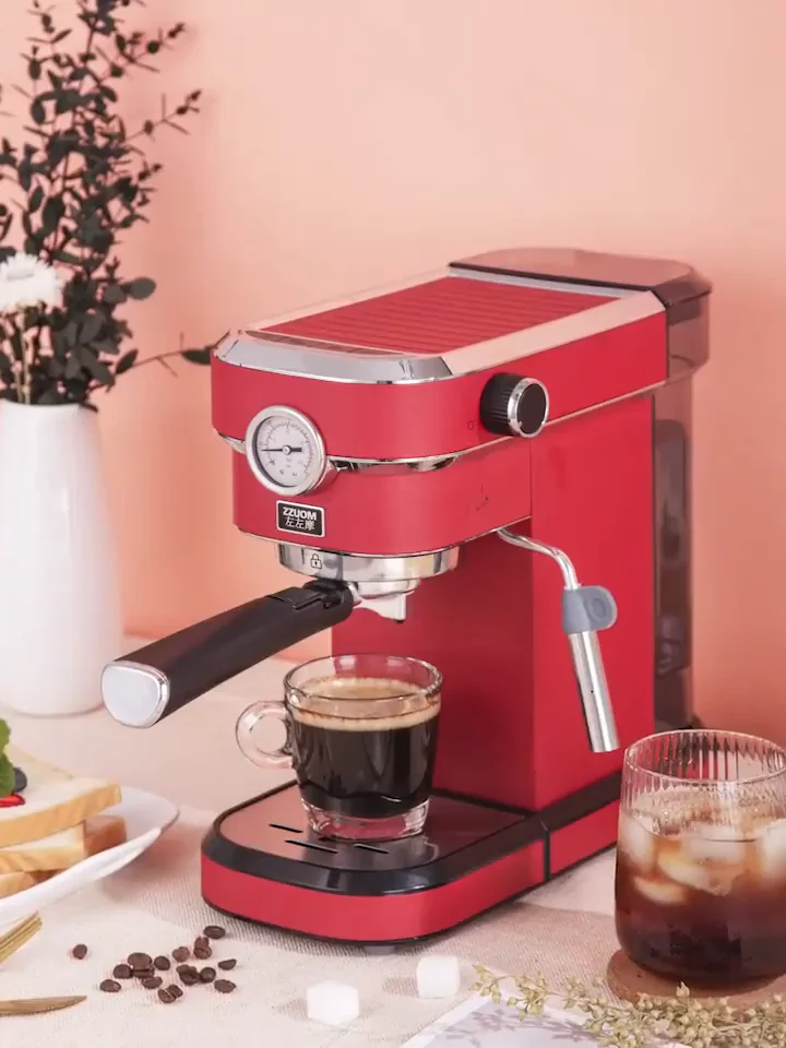 エスプレッソ電気コーヒーマシンコーヒーメーカー電気-キッチン家庭用
