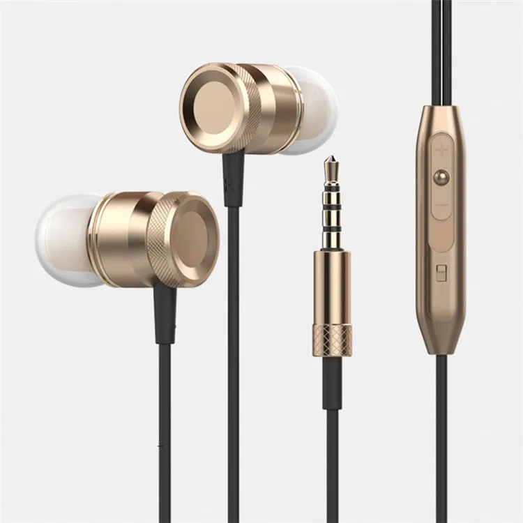 

Hot Sale In-ear 3.5mm Earphone Stereo Earbud Headset With Mic for Smartphone