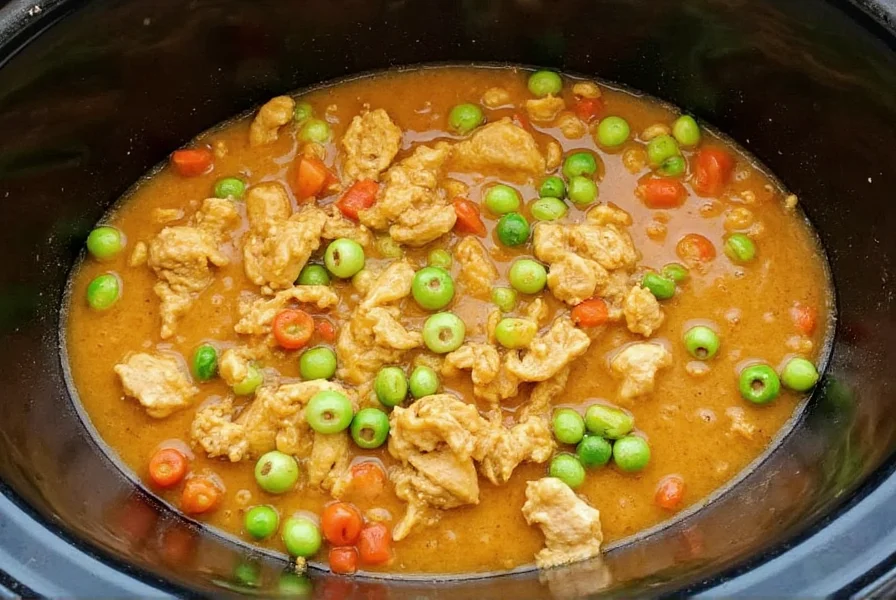 Easy Green Chili Chicken Crock Pot Recipe (30-Min Prep)
