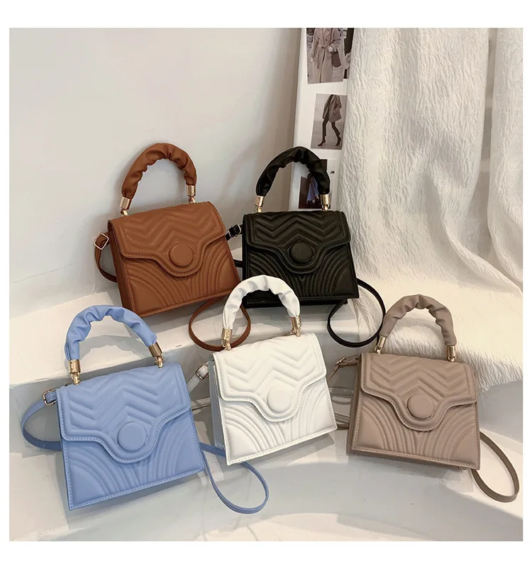 

Brand women's messenger bag leather handbag fashion new messenger bag hand
