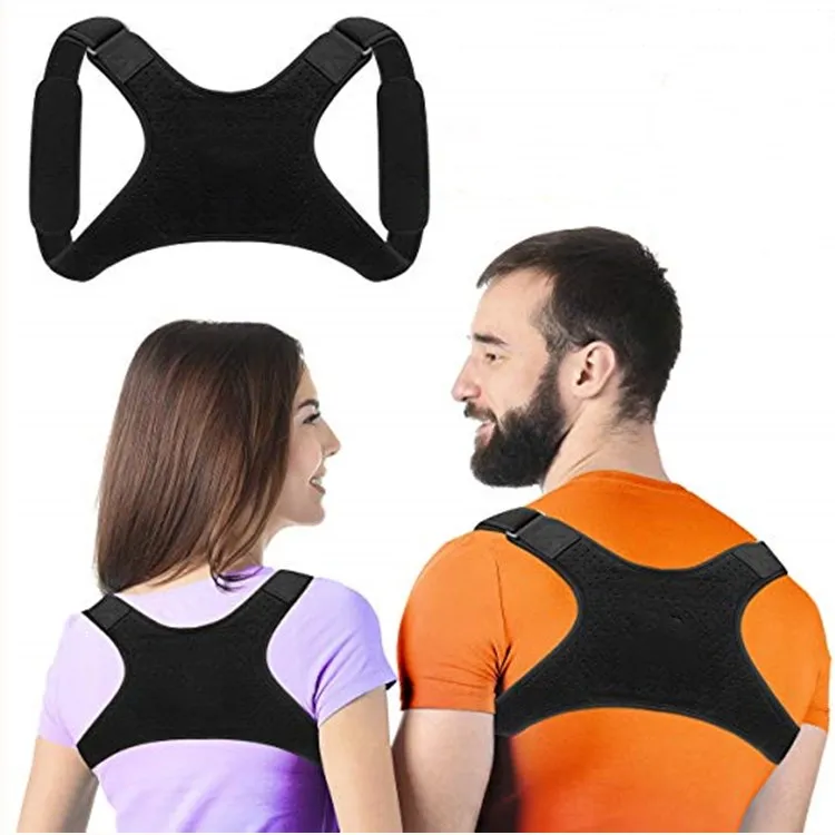 Top Seller Adjustable Upper Back Brace Clavicle Support Shoulder Belt Posture Corrector For Women Men