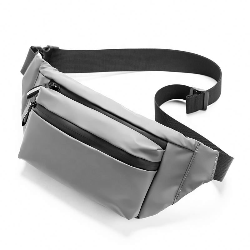 

2021 fashion wholesale Customized logo Lightweight Large Capacity Waist Bag Fanny Pack Crossbody Chest Pack Waist Packs