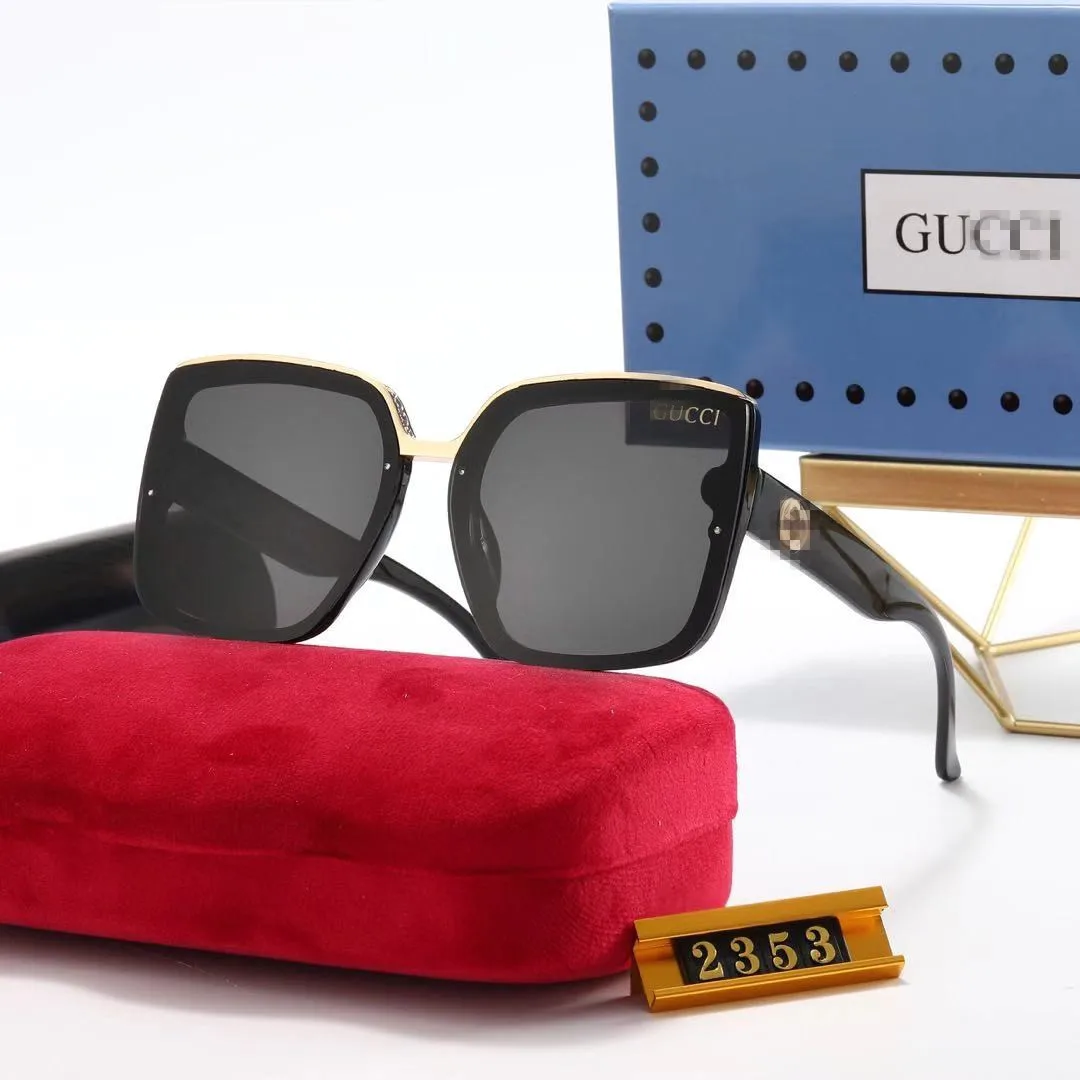 

The latest fashion trend ladies sunglasses luxury brand men's casual classic glasses too 2353