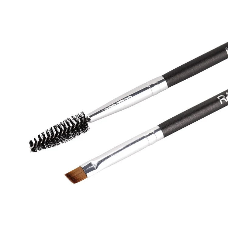 

wholesale beautiful synthetic hair makeup brushes set with bag, Black