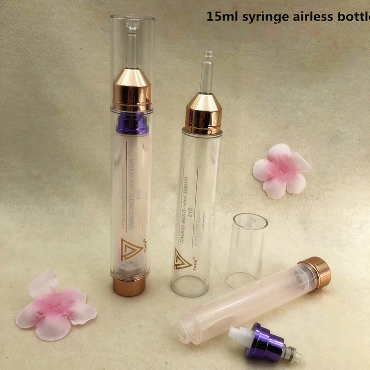 airless bottle for eye cream injection bottle