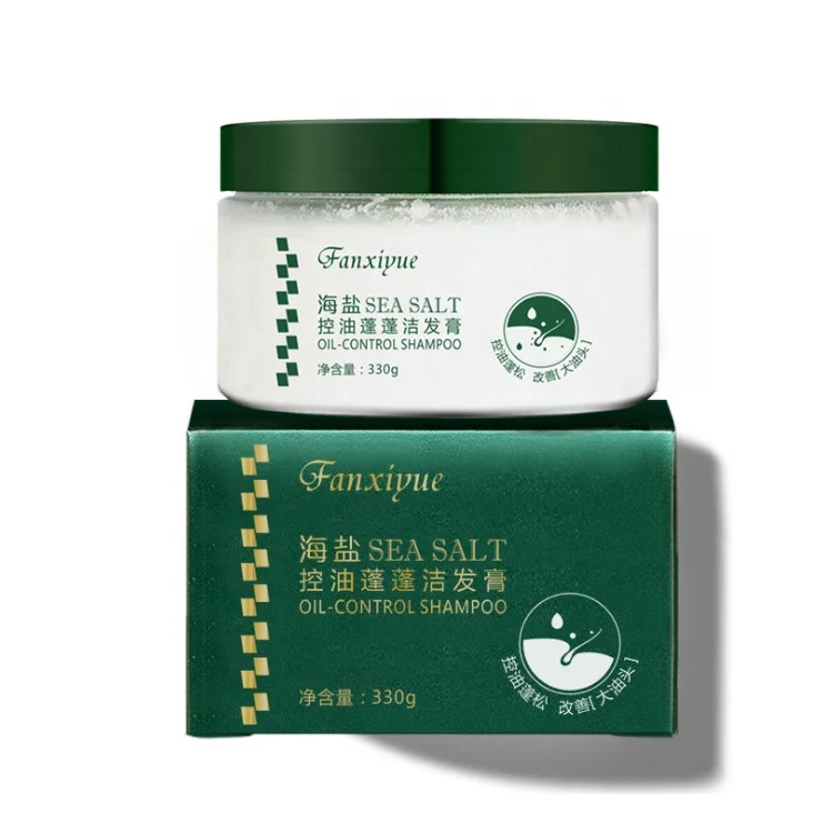 

2021 Plant-Based 330g Dead Sea Mineral Salt Scrub Mud Shampoo Deep Cleansing Scalp Refreshing Oil-Control Soothing Anti-Itching
