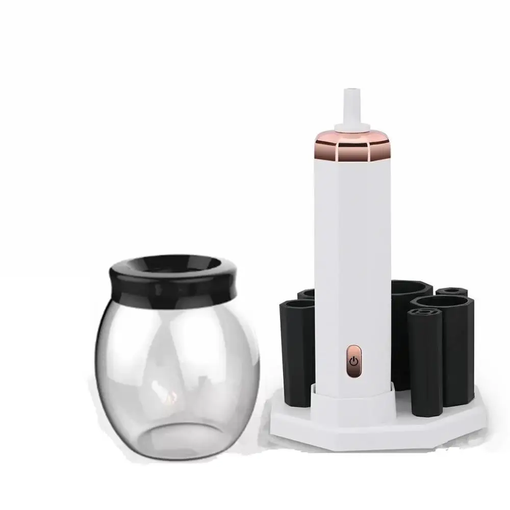 2019 Hot Selling Automatic Rotating Electric Makeup Brush Cleaner And Dryer Kit in Seconds Fit For All Size Brushes