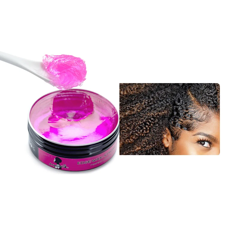 

Arganrro Wholesale castor oil jshea butter uice peach scent biotin no flaking strong hold edge control