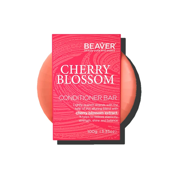 

Beaver hair care damage repair cherry blossom conditioner bar