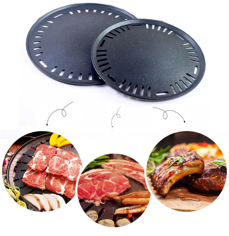 Wholesale Maifan Stone Coating Bbq Grills Plate For Barbecue Shop Buy
