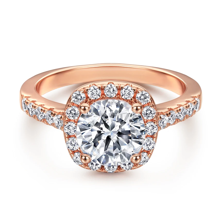 

Rings Gold Plated Gemstone Custom For Women Sunstar TL012 Set Sterling Silver 925 Engagement Wedding Rings Diamond Rings