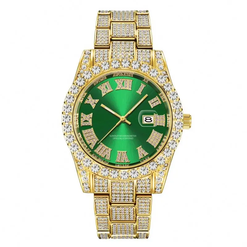 

Fully Customizable Watches Men Custom Logo Classic Business Wrist Watch Luxury Stopwatch Box Organizer For Day Date