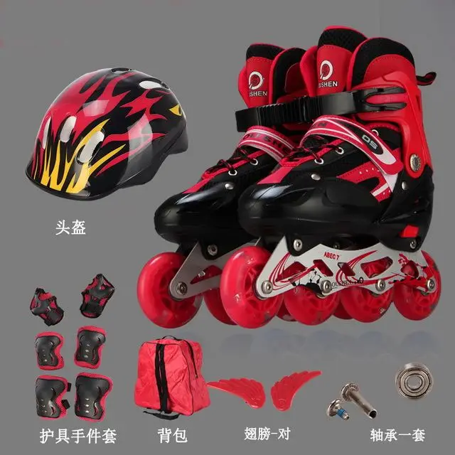 

Cute Leather Roller Skate, Red,black,blue,yellow, pink