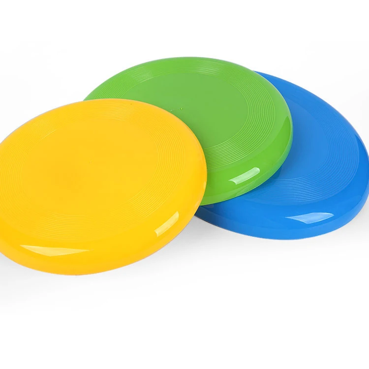 

children outdoor sport disc disk set plastic pet dog games thick round flying saucer, Blue,green,red,yellow