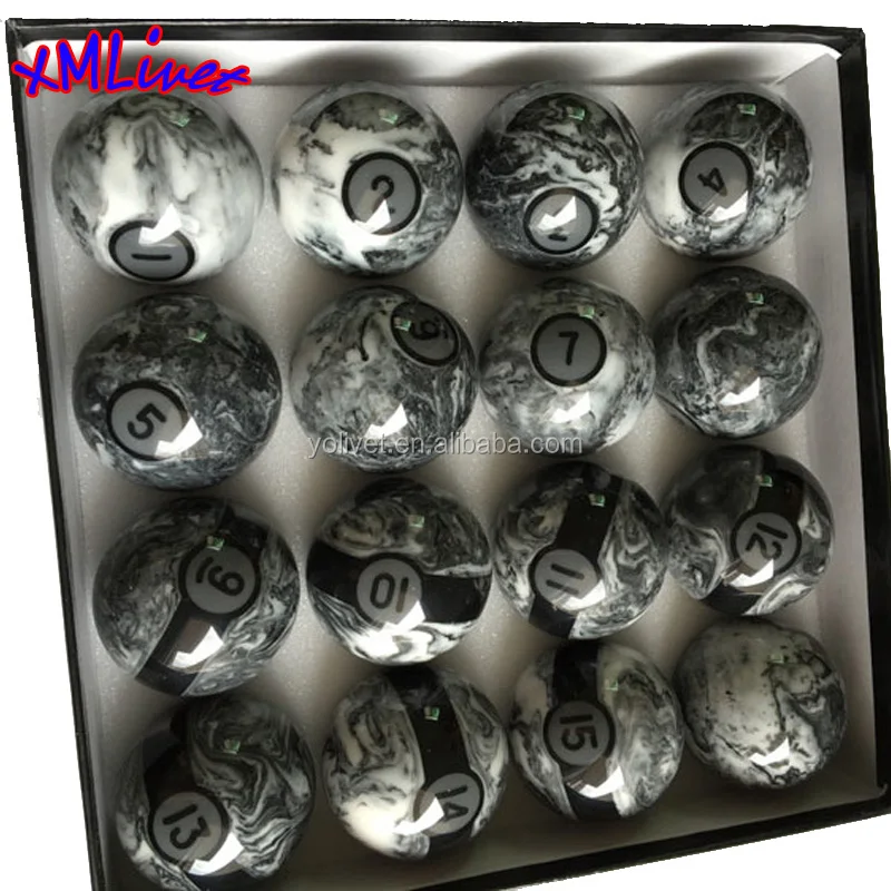 Xmlivet Original 57.2mm Billiards Pool Balls High Quality Phenolic