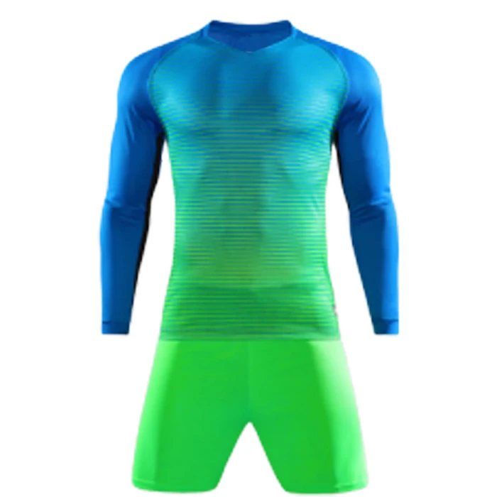 

Full Sublimation Custom Long Sleeve Soccer Jersey Shirts Print Name Number Uniforms, Customized color