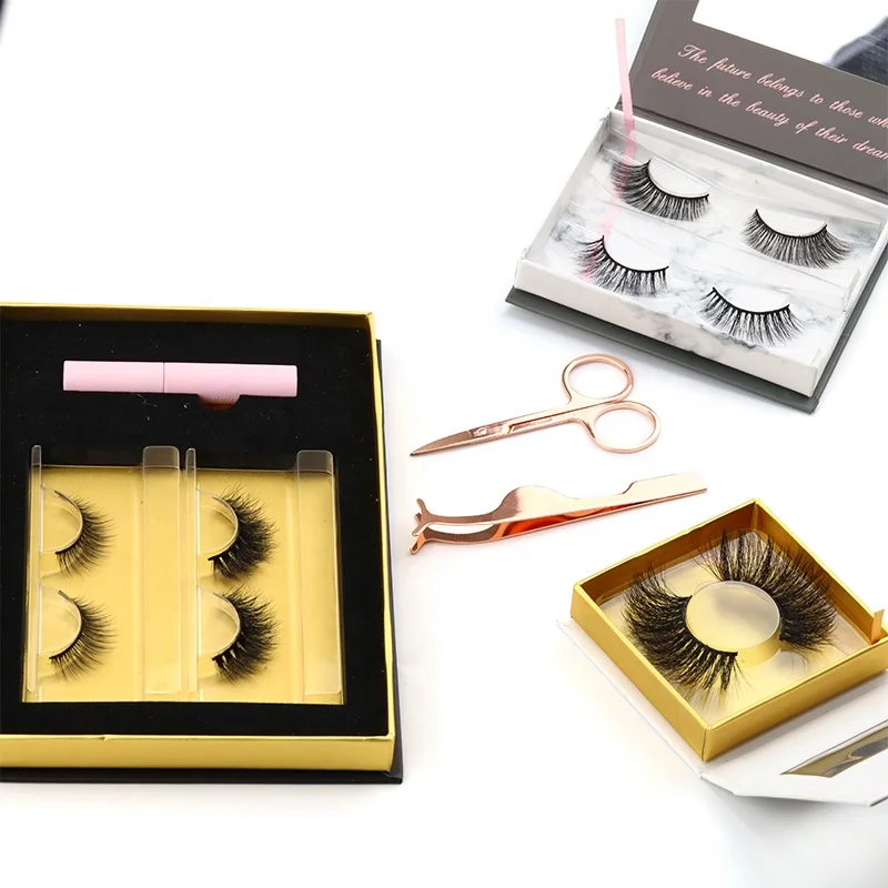 

EMEDA wholesale custom MSDS waterproof liquid magnetic strip eyelashes eyeliner kit